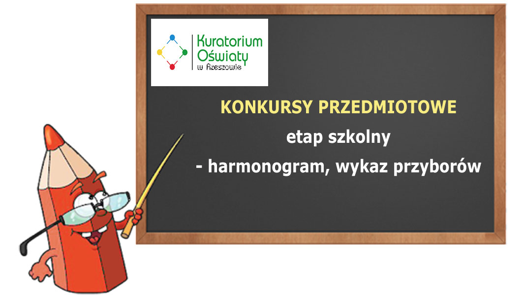 Konkursy przedmiotowe - harmonogram