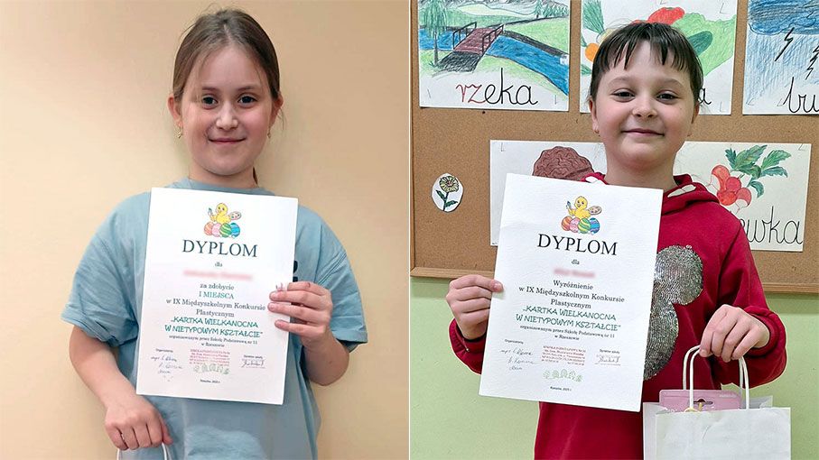Sukces uczniów SP3 w IX Międzyszkolnym Konkursie Plastycznym