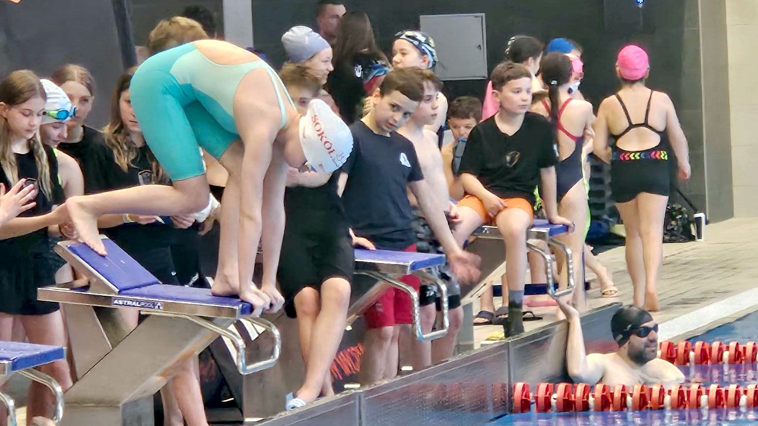 Zawody pływackie w ramach Igrzysk Dzieci