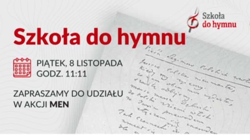 „Szkoła do hymnu” – wspólne śpiewanie