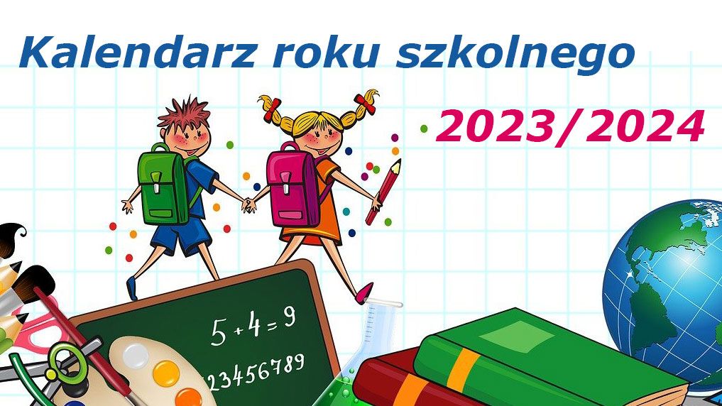 Kalendarz roku szkolnego 2023/2024