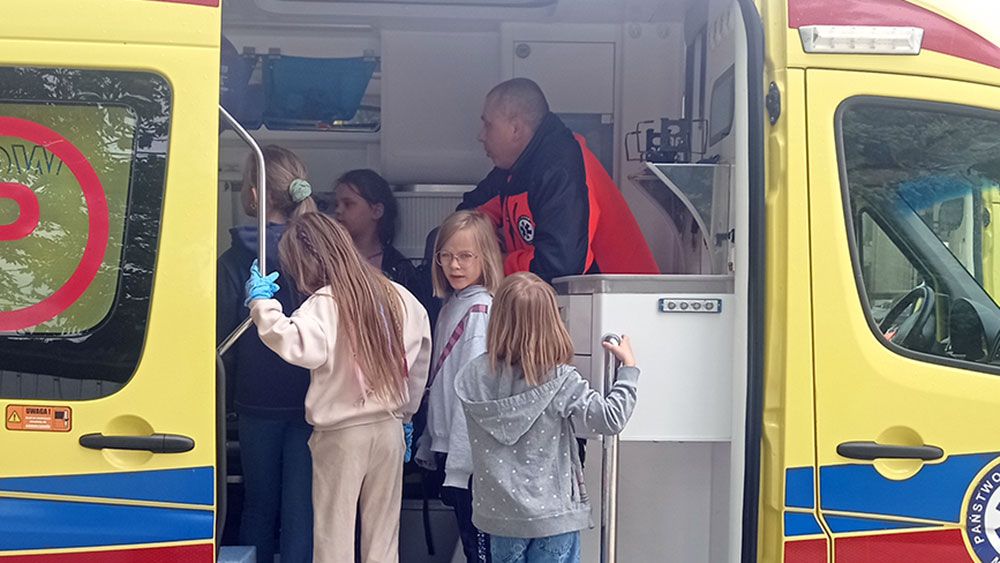 Niesamowita wizyta w Wojewódzkiej Stacji Pogotowia Ratunkowego